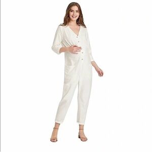 The Nines by Hatch Maternity/Nursing Jumpsuit